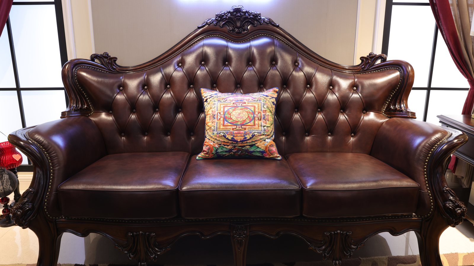 Guardian Deity Mandala Cushion